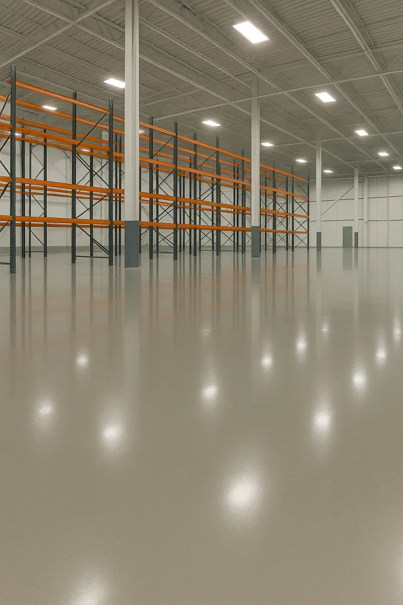 Industrial epoxy flooring in Melbourne by Danick Flooring Services