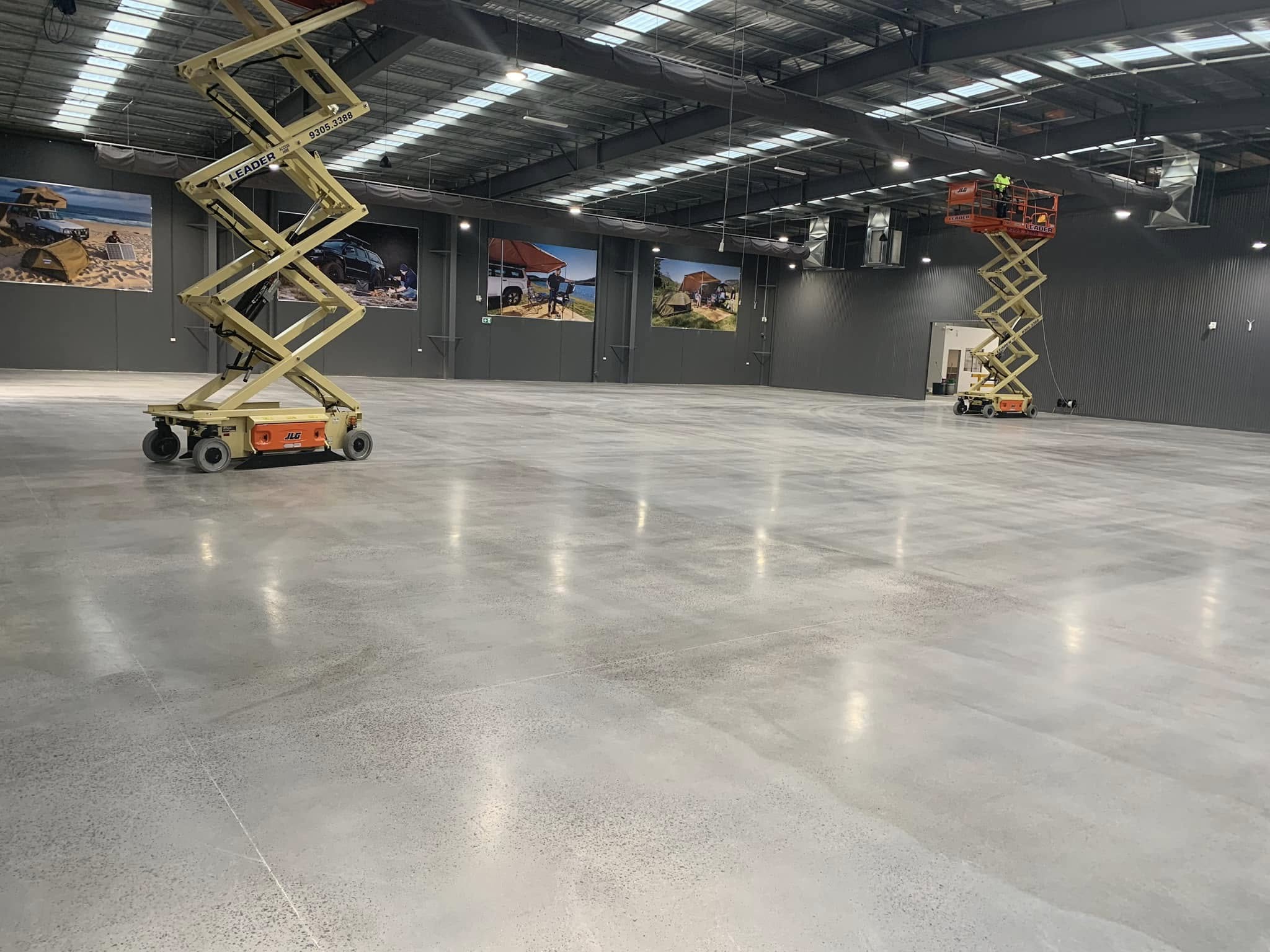 Industrial Heavy Duty Concrete Polishing Melbourne - Warehouse Floor Polishing